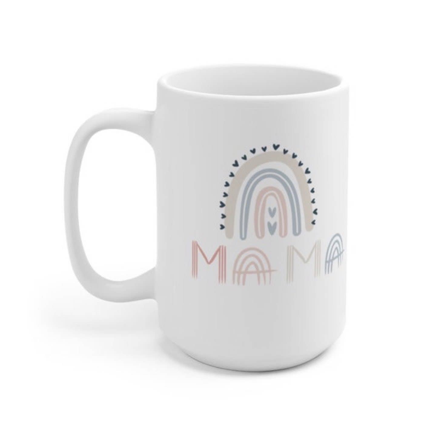 Boho Mama Rainbow Coffee Mug