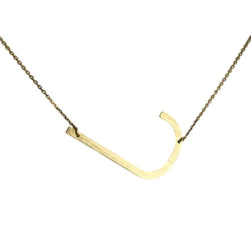 Monogram Collection Initial Necklace - J