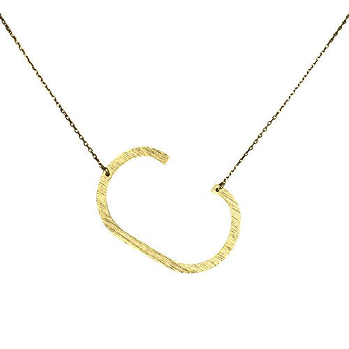 Monogram Collection Initial Necklace - C