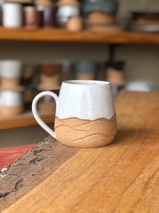 Speckled White Mountain Mug