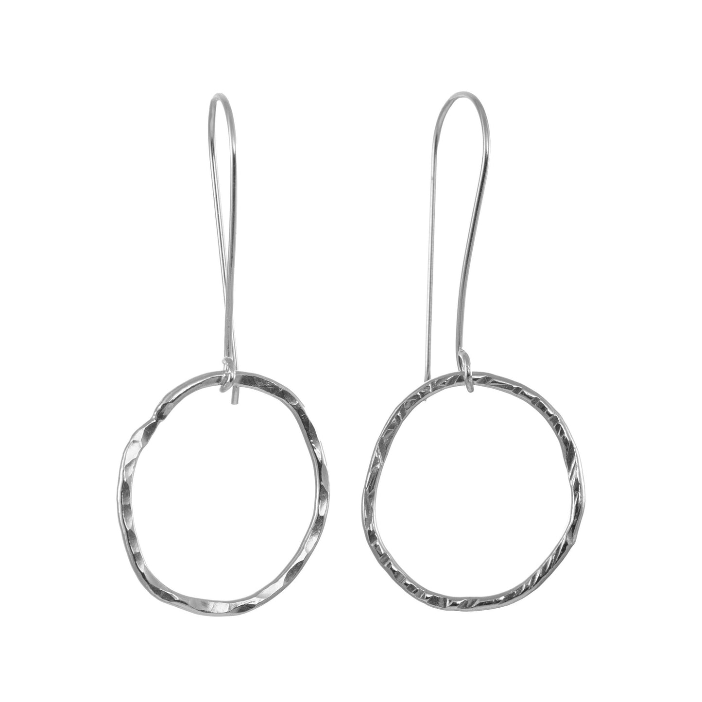 Molly Circle Hoop Earrings - Liv&b