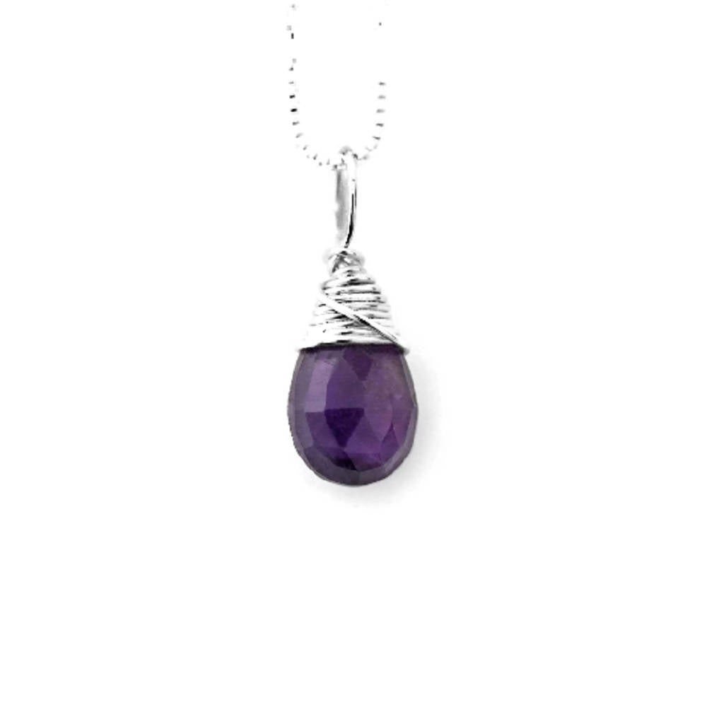 GENUINE BIRTHSTONE NECKLACES IN SILVER - JEN LESEA DESIGNS