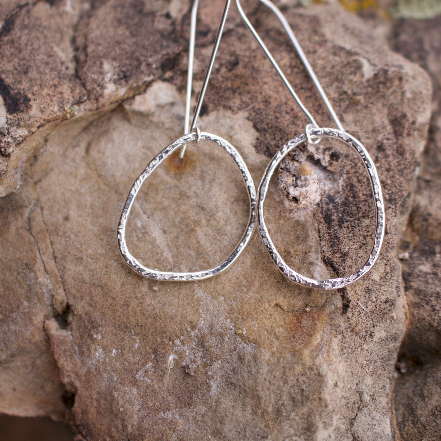 Molly Circle Hoop Earrings - Liv&b