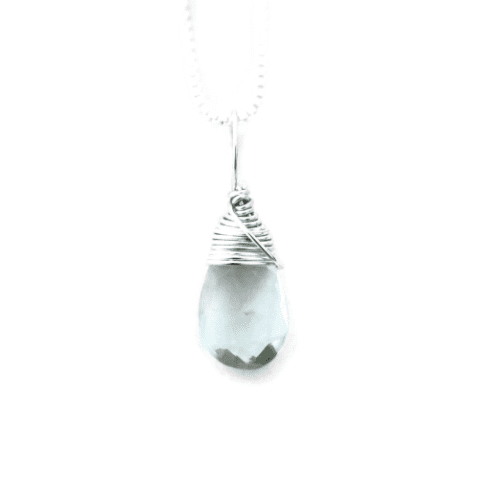 GENUINE BIRTHSTONE NECKLACES IN SILVER - JEN LESEA DESIGNS