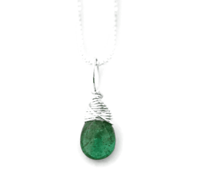 GENUINE BIRTHSTONE NECKLACES IN SILVER - JEN LESEA DESIGNS