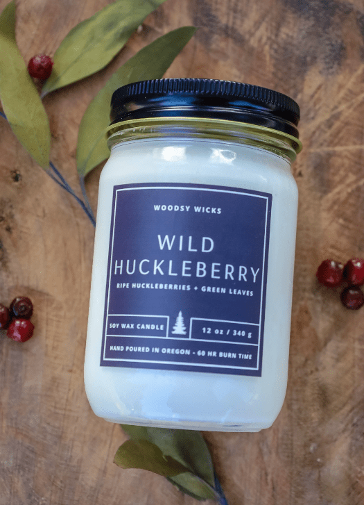 Wild Huckleberry Soy Wax Candle