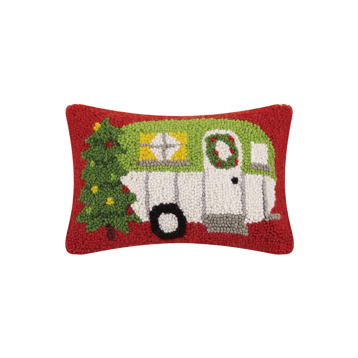 Holiday Camper Hook Pillow