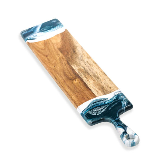 Cheeseboards - Navy/White/Metallic